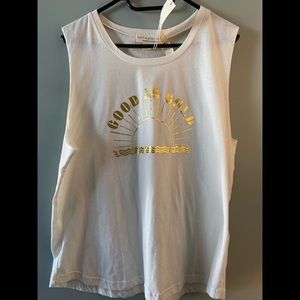 SALTWATER LUXE - GOOD AS GOLD TANK ☀️